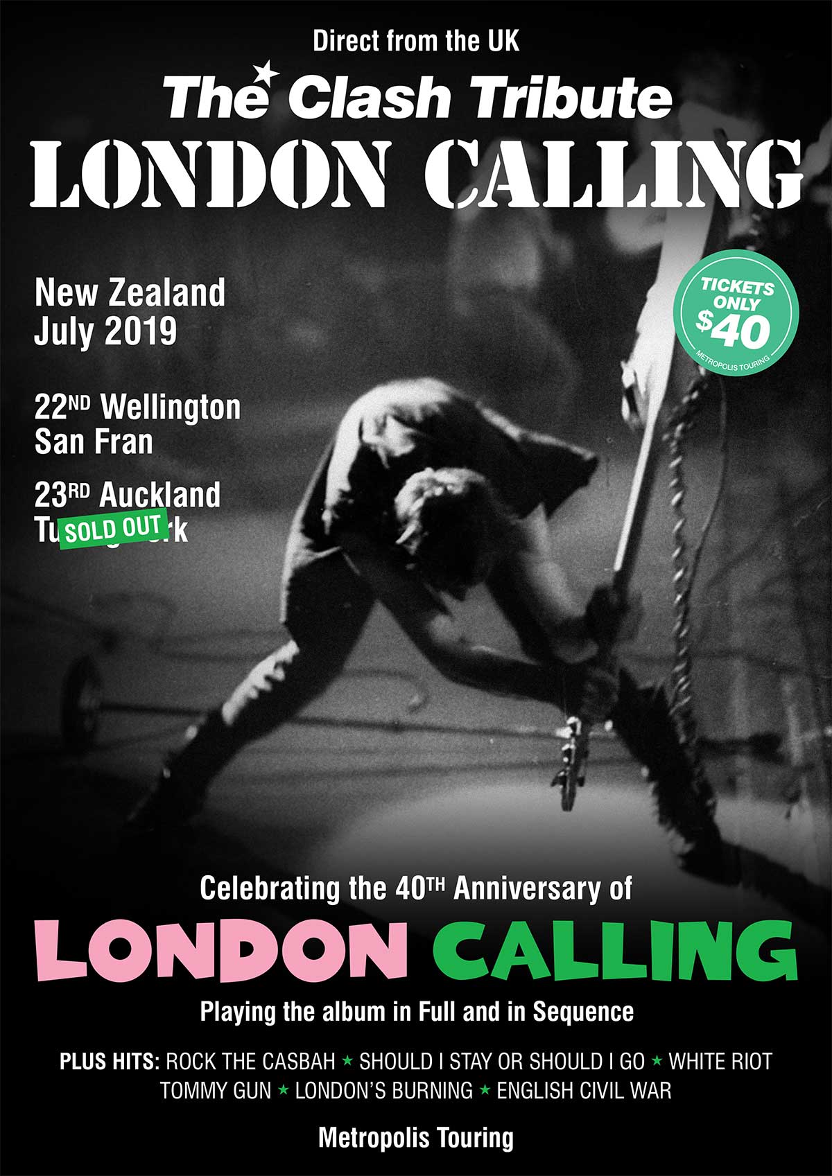 london calling tour dates