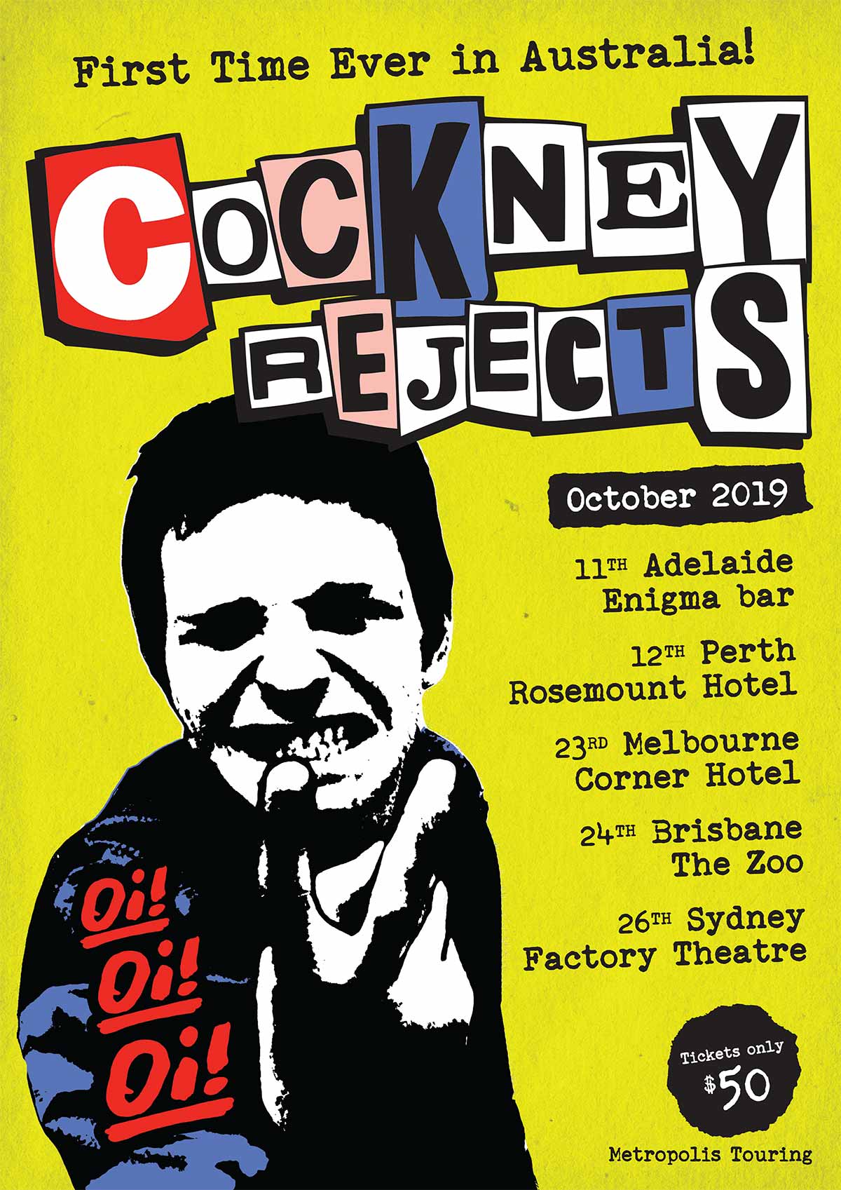 cockney rejects australian tour 2023