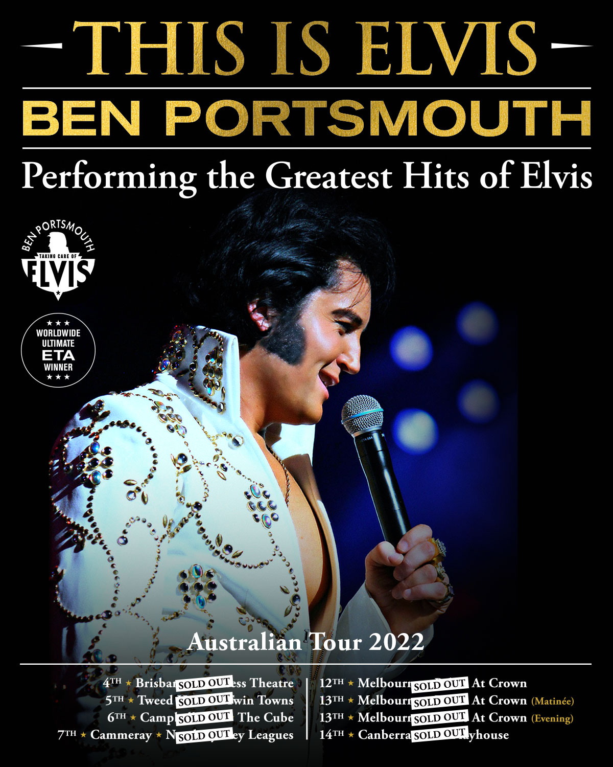 Ben Portsmouth Performs The Greatest Hits of Elvis