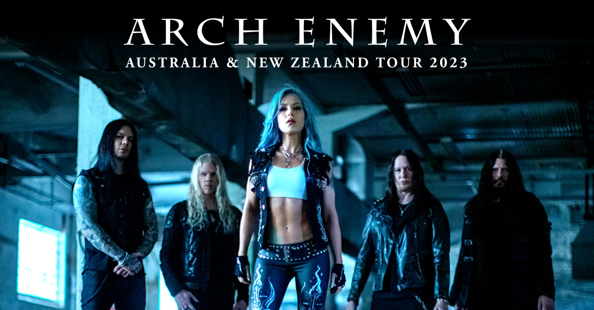 Arch Enemy 2023 Australian Tour