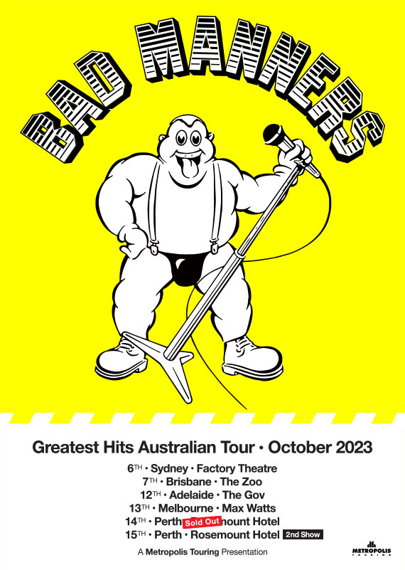 bad manners tour australia
