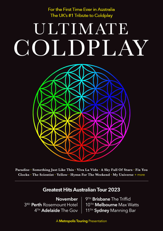 Ultimate Coldplay Australian Tour 2023
